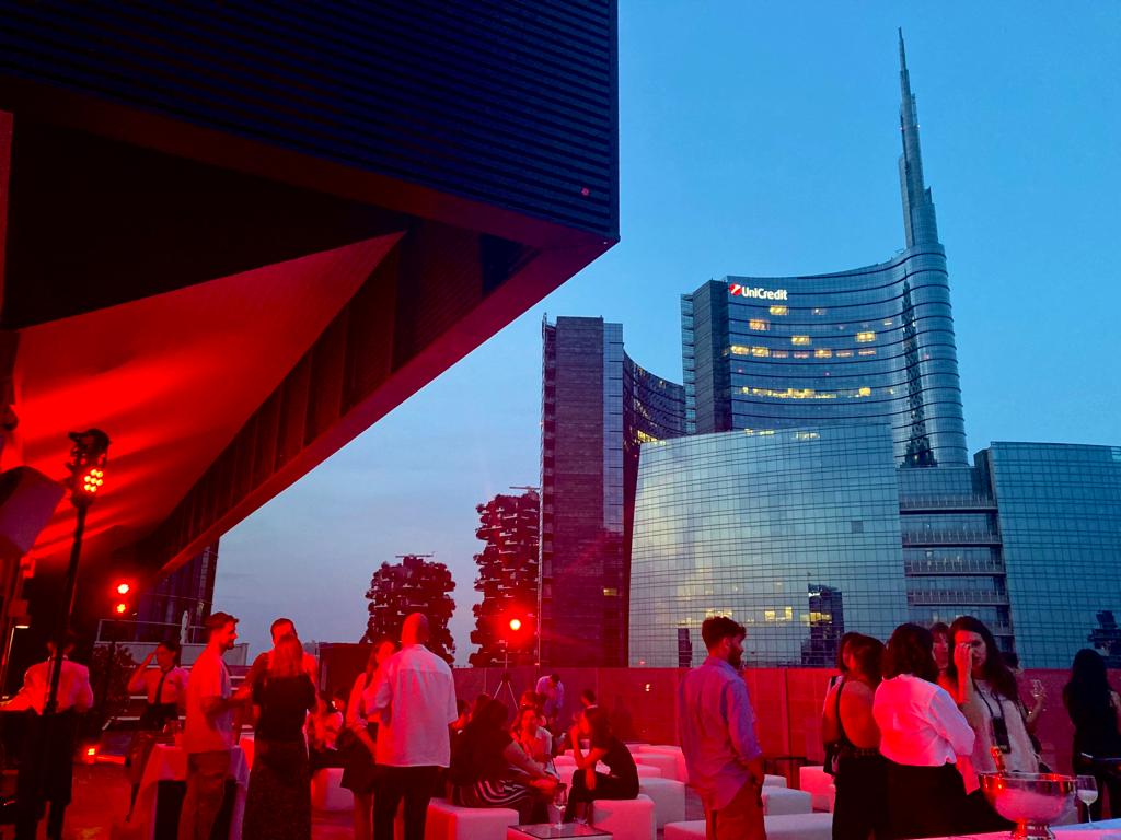 Service Luci per Evento Virgin Milano